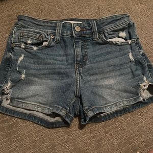 Pretty blue jean short!